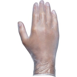 Guantes de Vinilo Desechables JUBA 7 Caja Sin polvo (100 Unidades)