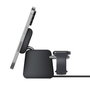 Belkin BoostCharge Pro Cargador inalámbrico 2 en 1 15W Qi2 Carbón vegetal