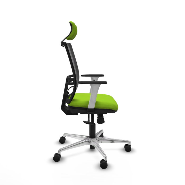 PIQUERAS Y CRESPO Silla de oficina Yunquera con mecanismo Sincro, color Pistacho y Negro PIQUERAS Y CRESPO Silla de oficina Yunquera con mecanismo Sincro, color Pistacho y Negro