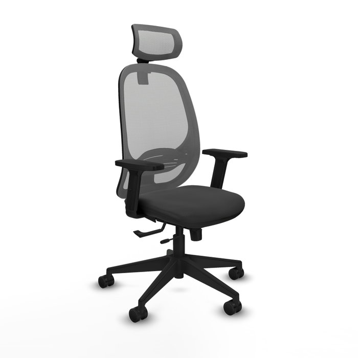 PIQUERAS Y CRESPO Silla de oficina Cilanco Gris con mecanismo Sincro/Traslack PIQUERAS Y CRESPO Silla de oficina Cilanco Gris con mecanismo Sincro/Traslack