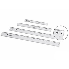 Reglas De Plastico Faibo 20Cm (Set de 20)