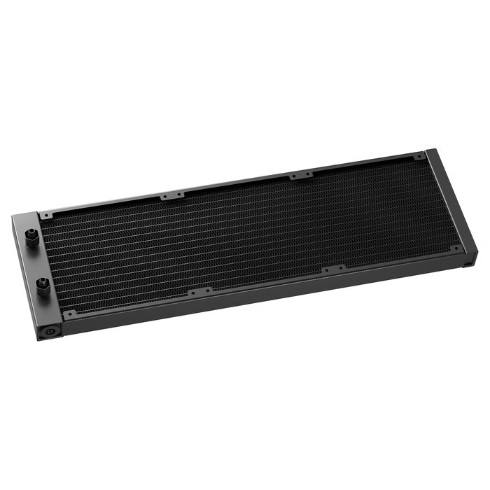 DeepCool Spartacus 420 Kit de Refrigeración Líquida AIO, Radiador 420 mm de 3 Ventiladores de 140 mm, Pantalla TFT de 3.4", Negro