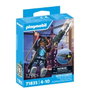 PLAYMOBIL Héroe Sombra 71835 con garfio lanzador, figura de acción, +4 años