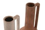 DKD Home Decor Jarrón de Cerámica ASA Rugoso Surtido de 2 Colores, Pack de 4