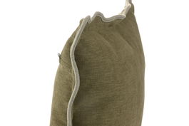 DKD Home Decor ch1c25 Cojín Verde 45 x 45 cm (2 Unidades) Poliéster