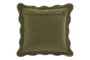 DKD Home Decor Cojín Poliéster 45x45 con Flecos Verde (Pack de 2)