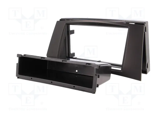 ACV Bastidor de montaje de radio para Mercedes E-Class (W211) 2 DIN negro