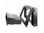 ACV Bastidor de montaje de radio para Mercedes E-Class (W211) 2 DIN negro