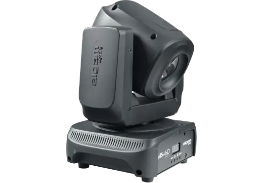 ALGAMLIGHT Cabeza Móvil Spot Led 60W Profesional para Iluminación de Escenario y Eventos con Prisma y Gobos