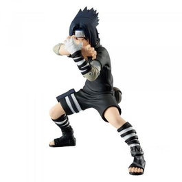 Banpresto Naruto Vibration Stars Figura Uchiha Sasuke III PVC 14cm
