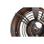 DKD Home Decor Reloj de Pared Hélice Cobrizo Metal y PVC