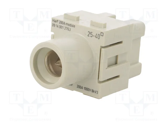 HARTING Módulo HDC hembra Han-Modular® 200A 1kV 1 PIN