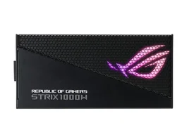 ASUS ROG Strix 1000G Aura Edition Fuente de Alimentación 1000W 80 Plus Gold ATX 3.0 Totalmente Modular, Iluminación Aura, Negro