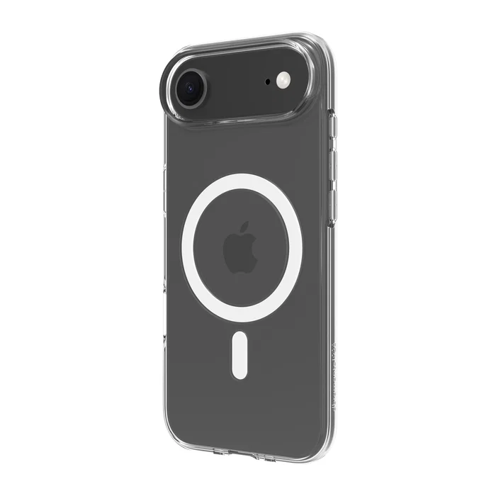 Dbramante1928 Greenland Pro MS Funda para Apple iPhone 17 Air - Transparente, Compatible con Cargador Inalámbrico, Resistente a Impactos