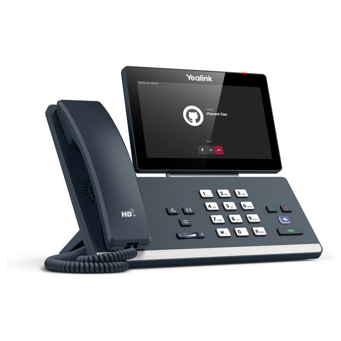 Yealink MP58-Teams Teléfono IP Microsoft Teams Edition con pantalla táctil y Android