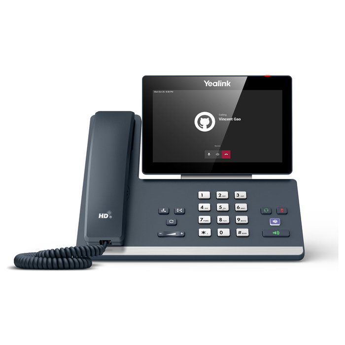 Yealink MP58-Teams Teléfono IP Microsoft Teams Edition con pantalla táctil y Android