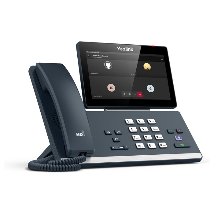 Yealink MP58-Teams Teléfono IP Microsoft Teams Edition con pantalla táctil y Android