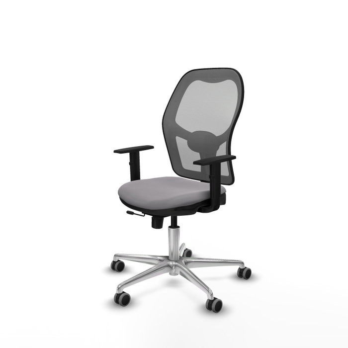 PIQUERAS Y CRESPO Silla de oficina Jorquera Gris con mecanismo Sincro/Traslack PIQUERAS Y CRESPO Silla de oficina Jorquera Gris con mecanismo Sincro/Traslack