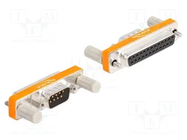 DeLOCK Adaptador D-Sub 9 pines macho a D-Sub 25 pines hembra 66982