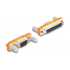 DeLOCK Adaptador D-Sub 9 pines macho a D-Sub 25 pines hembra 66982