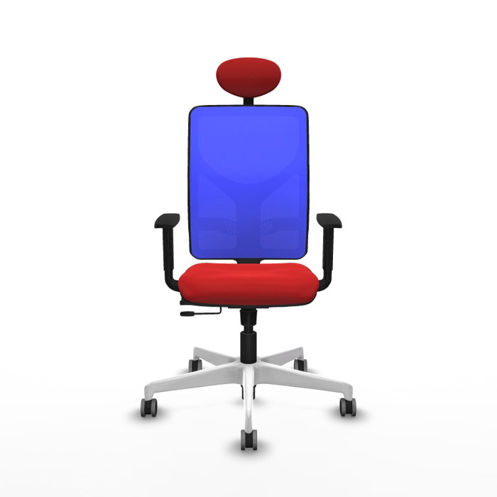 PIQUERAS Y CRESPO Silla de oficina Motilla con mecanismo Sincro/Traslack, Rojo y Azul PIQUERAS Y CRESPO Silla de oficina Motilla con mecanismo Sincro/Traslack, Rojo y Azul