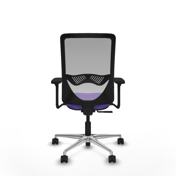 PIQUERAS Y CRESPO Silla de oficina Zulema con mecanismo Sincro, Lila y Gris PIQUERAS Y CRESPO Silla de oficina Zulema con mecanismo Sincro, Lila y Gris