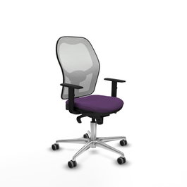 PIQUERAS Y CRESPO Silla de oficina Jorquera Morada y Blanca