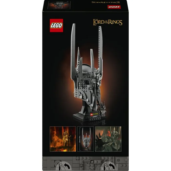 LEGO Icons El Señor de los Anillos: Casco de Sauron