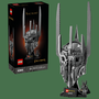 Lego Set 10333 LEGO Icons El Señor de los Anillos: Casco de Sauron para Construir y Decorar, con Minifigura, Modelo Coleccionable para Adultos