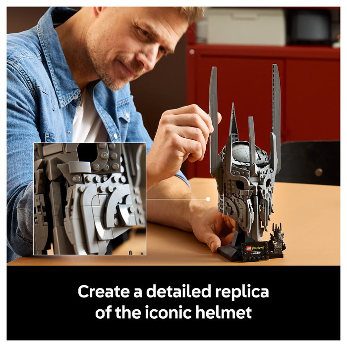 LEGO Icons El Señor de los Anillos: Casco de Sauron
