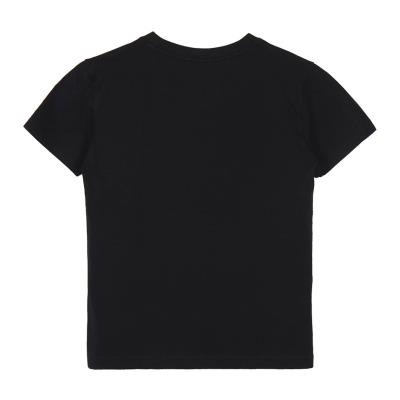 Camiseta Corta Single Jersey Punto Batman Negro 10 Años