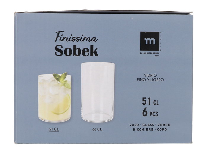 La Mediterranea Vaso Finissima Sobek 51cl MD La Mediterranea Vaso Finissima Sobek 51cl MD