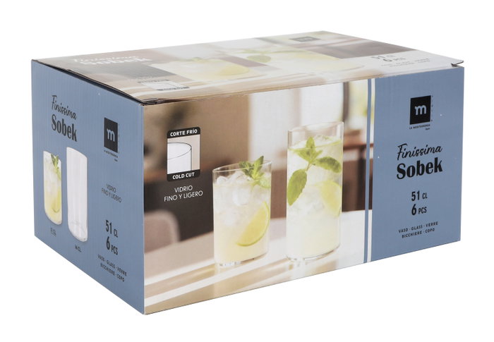 La Mediterranea Vaso Finissima Sobek 51cl MD