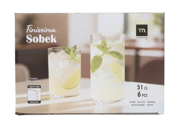 La Mediterranea Vaso Finissima Sobek 51cl MD La Mediterranea Vaso Finissima Sobek 51cl MD