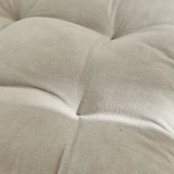 Today TOD1700240738217 Asiento acolchado - Chambray x Petite Broderie Berenice - 40 x 40 cm