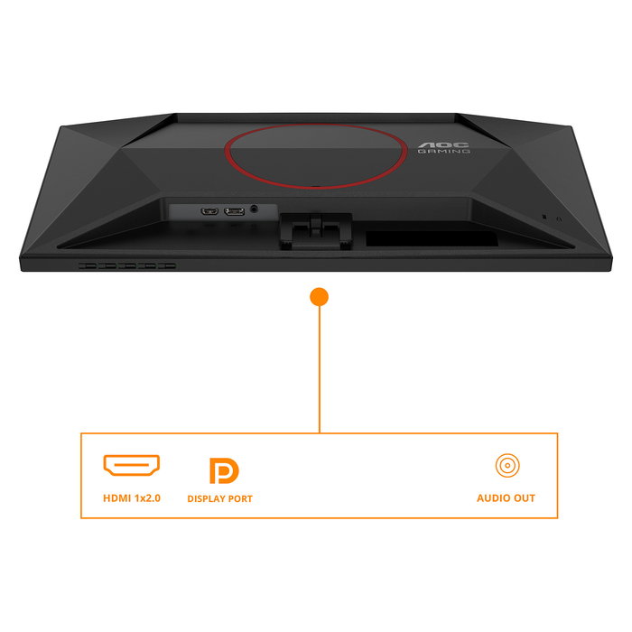 AOC 24G42E Monitor Gaming 24 Pulgadas (61 cm) Full HD 1920x1080 144Hz 1ms Panel VA HDMI DisplayPort Negro/Gris