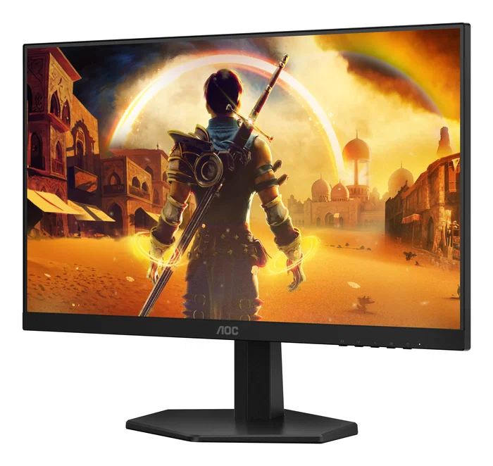 AOC Monitor Gaming 24G42E, 23.8" (60.5 cm), Full HD (1920 x 1080), Fast IPS, 180Hz, 1 ms GtG, HDR10, AdaptiveSync, Sin Marco, Negro