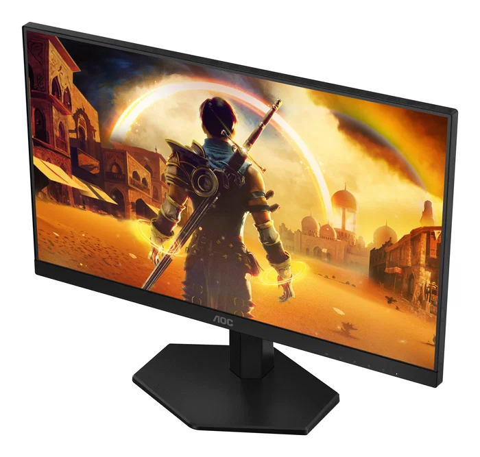 AOC Monitor Gaming 24G42E, 23.8" (60.5 cm), Full HD (1920 x 1080), Fast IPS, 180Hz, 1 ms GtG, HDR10, AdaptiveSync, Sin Marco, Negro