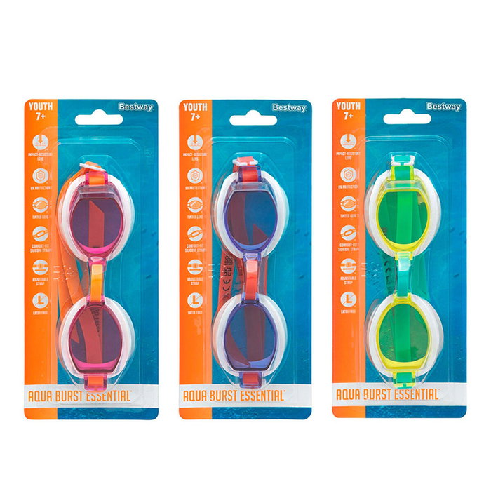 Bestway Gafas de Natación Junior Correa Silicona Color Surtido +7