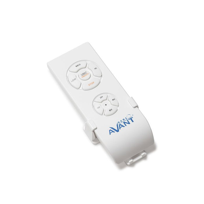 AVANT Ventilador de Techo Gris/Madera 132 cm 65 W con Lámpara y Mando a Distancia - Avant Techo