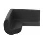 DeLOCK Protector de bordes de espuma autoadhesivo 70 x 67 x 35 mm negro