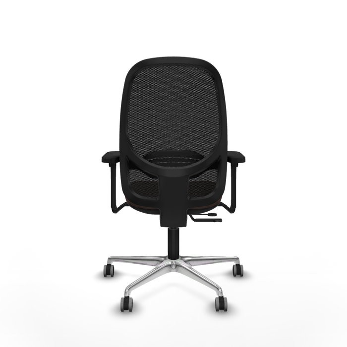 PIQUERAS Y CRESPO Silla de oficina Cilanco con mecanismo Sincro/Traslack, Marrón oscuro y Negro PIQUERAS Y CRESPO Silla de oficina Cilanco con mecanismo Sincro/Traslack, Marrón oscuro y Negro