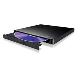 Hitachi-LG Data Storage LG GP57EB40 Slim Grabadora externa de DVD USB negra