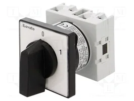LOVATO ELECTRIC Interruptor de leva GX1690U 16A 0-1
