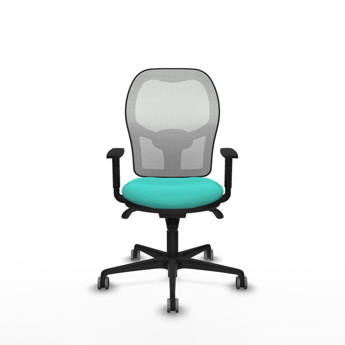 PIQUERAS Y CRESPO Silla de oficina Jorquera Turquesa y Blanco PIQUERAS Y CRESPO Silla de oficina Jorquera Turquesa y Blanco