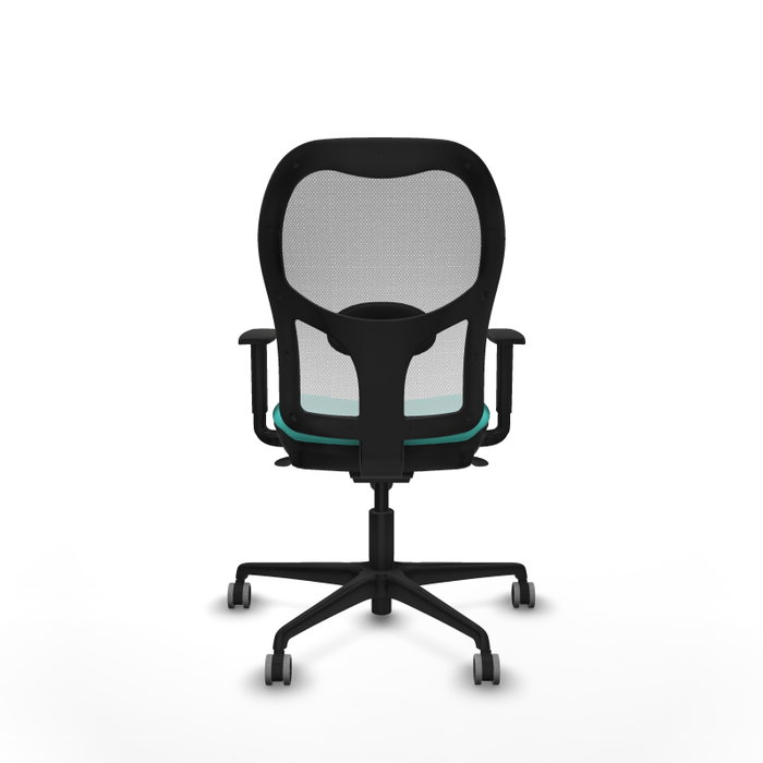 PIQUERAS Y CRESPO Silla de oficina Jorquera Turquesa y Blanco PIQUERAS Y CRESPO Silla de oficina Jorquera Turquesa y Blanco