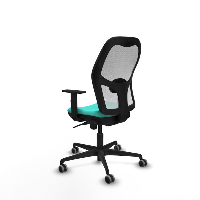 PIQUERAS Y CRESPO Silla de oficina Jorquera Turquesa y Blanco PIQUERAS Y CRESPO Silla de oficina Jorquera Turquesa y Blanco
