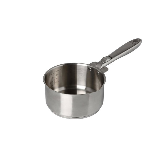 Pyrex Cazo con Tapa Infinity de 16 cm en Acero Inoxidable Pyrex Cazo con Tapa Infinity de 16 cm en Acero Inoxidable