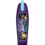 Disney Patinete 3 Ruedas Wish Regulable en Altura para Niños con Amplia Plataforma Antideslizante y Asas Anti-pellizcos
