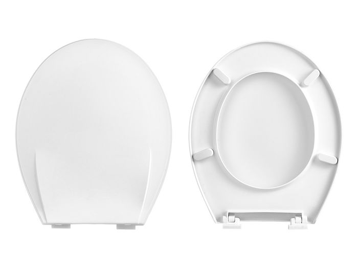 Berilo Tapa WC Blanca 40.5 x 3.5 x 35 cm (Set de 12)